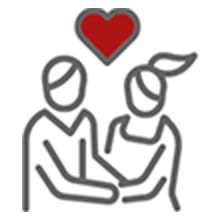 夫婦のアイコン